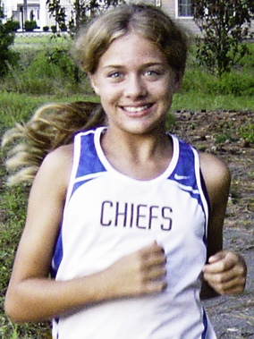 Benjamin Jenerette won the girls Junior Varsity Girl’s Race competition with a 22:56 time in the girls cross country team Pee Dee Classic meet on Saturday at Francis Marion University in Florence, SC.